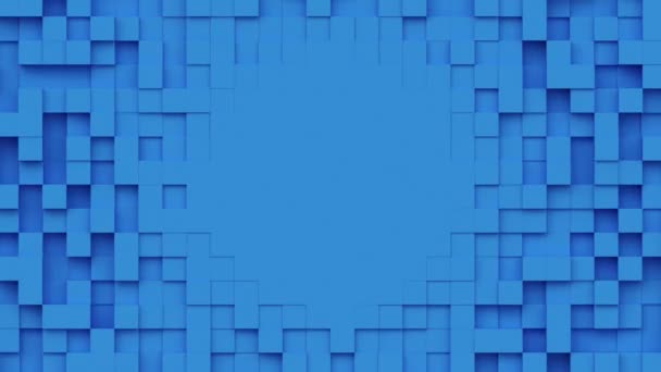 Geometrische Moderne Geanimeerde Naadloze Looping Abstracte Achtergrond Render Design Element — Stockvideo