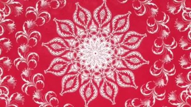 Dekoratif antika barok süsü, lüks rönesans retro Victoria tarzı zarif mandala, etnik desenli kraliyet kumaşı arka planı ve rokoko akanthus, soyut süsleme.