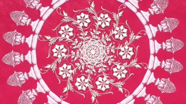 Dekorative Vintage antik florales Barockornament, luxuriöses Renaissance-Retro-viktorianisches elegantes Mandala, königlicher Damasthintergrund mit Ethno-Muster und Rokoko-Akanthus, abstrakte kunstvolle Illustration.