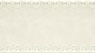 Dekoratif antika klasik barok süsü, Rönesans retro Victoria tarzı zarif çerçeve, sınırlı kraliyet kumaşı arka planı, kağıt grunge düğün bej rengi şablon, güzel tebrik kartı..