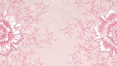 Dekoratif antika barok süsü, lüks Rönesans retro Victoria tarzı zarif motif, kavisli arkaplan ve rococo akanthus, canlandırmalı 3D çizimler..