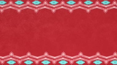 Dekoratif antika klasik barok süsü, Rönesans retro Victoria tarzı zarif çerçeve, sınırlı kraliyet kumaşı arka planı, kağıt kırmızı kalp düğün şablonu, güzel tebrik kartı..