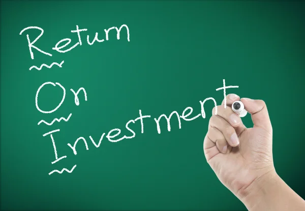 Return on investment — Stock Photo, Image