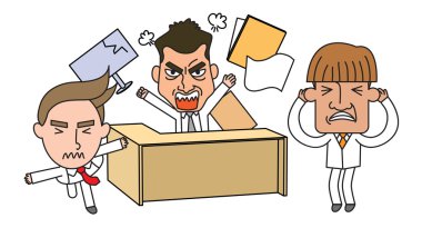 Komik çizgi karakter illüstrasyon iş hikaye serisi