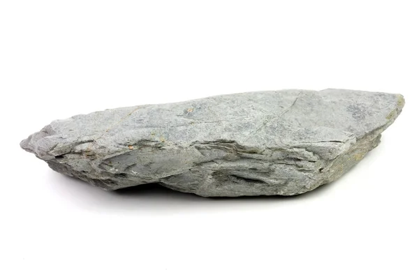 Big Stone Rock Isolated White Background — Foto Stock