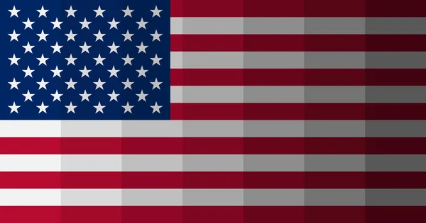 Hintergrundbild Der Amerikanischen Flagge — Stockfoto