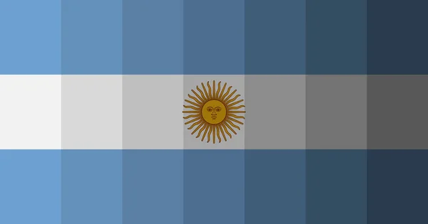 Argentina Flag Image Background — Fotografia de Stock