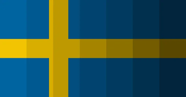 Sverige Flagga Bild Bakgrund — Stockfoto