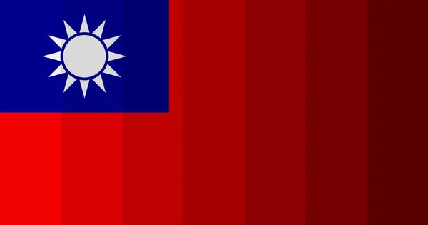 Taiwan Flagge Bild Hintergrund — Stockfoto
