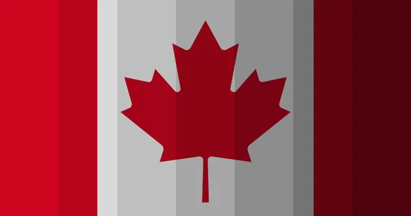 Canadá Bandeira Imagem Fundo — Fotografia de Stock