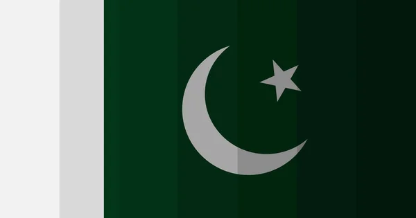 Pakistan Bayrak Resim Arkaplanı — Stok fotoğraf
