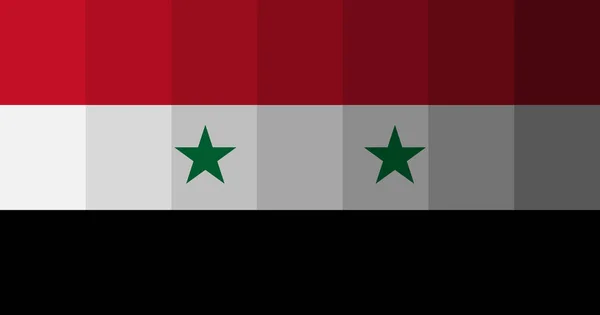 Sýrie Vlajka Pozadí — Stock fotografie