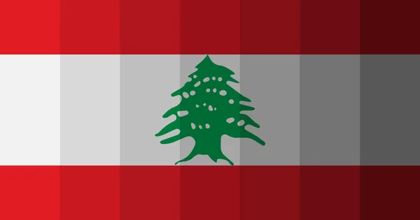 Libanon Flagge Bild Hintergrund — Stockfoto