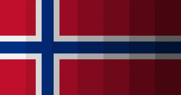 Ιστορικό Εικόνας Σημαίας Νορβηγίας — Φωτογραφία Αρχείου