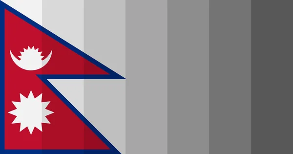 Nepal Flag Image Background — ストック写真