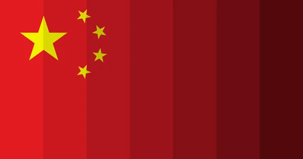 中国国旗イメージ背景 — ストック写真