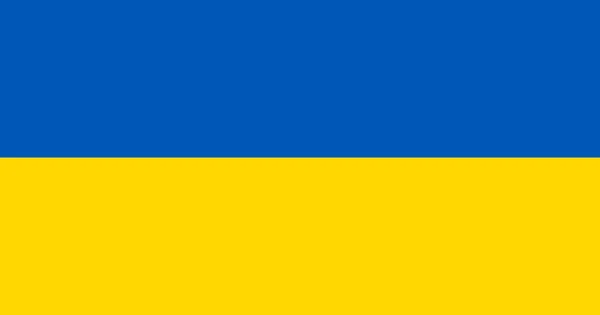 Ukrajna Zászló Kép Háttér — Stock Vector