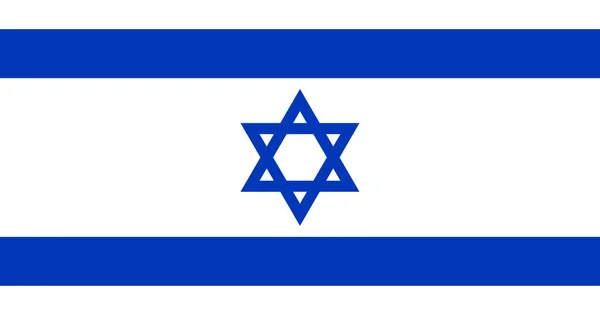 Israel Flag Image Background — ストックベクタ