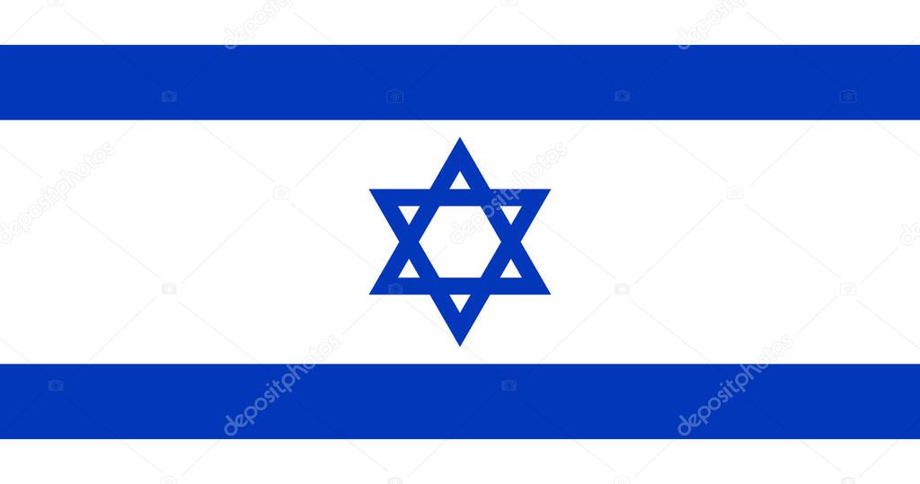 Israel flag image background