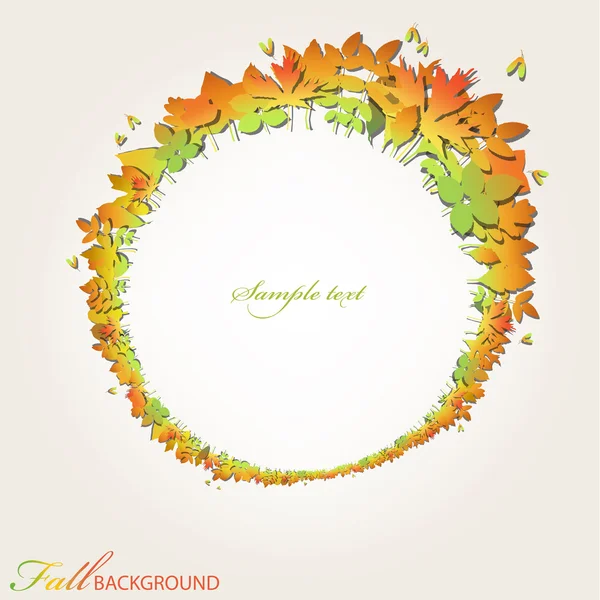 Autunno sfondo — Vettoriale Stock