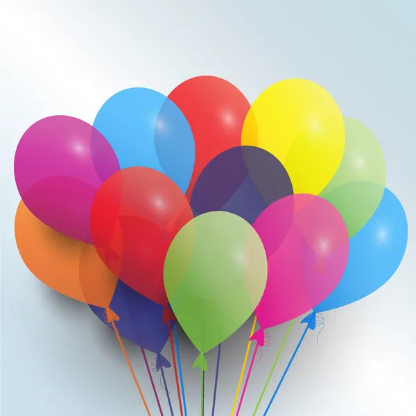 生日气球 — 图库矢量图片