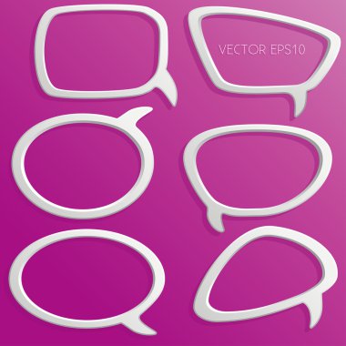 3D konuşma kabarcıklar özetliyor