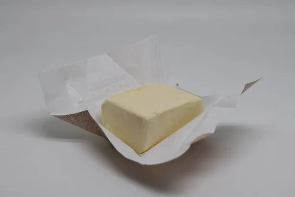 Small Piece Butter Factory Packaged Box Healthy Product — Stock Fotó