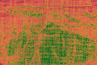 Örülmüş sentetik malzeme, değişen renkler, soyut arkaplan