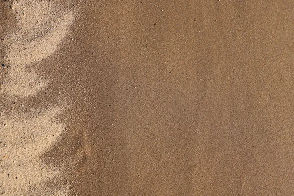 Gefrorener Flusssand Textur Des Flusssandes Hintergrund Sand — Stockfoto