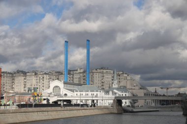 Moskova, Bolotnaya seti, 2 numaralı ısıtma istasyonu kültür merkezi, Şubat 2022