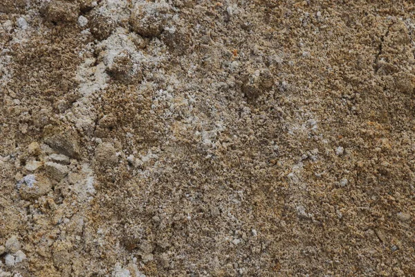 Oppervlakte Van Rivierzand Grote Rivier Zand Een Bouwplaats — Stockfoto