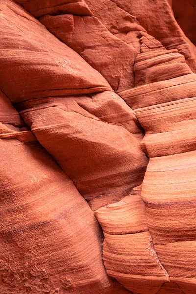 Scenery Slot Canyon Wavy Smooth Rock Walls Canyon Arizona — Stockfoto