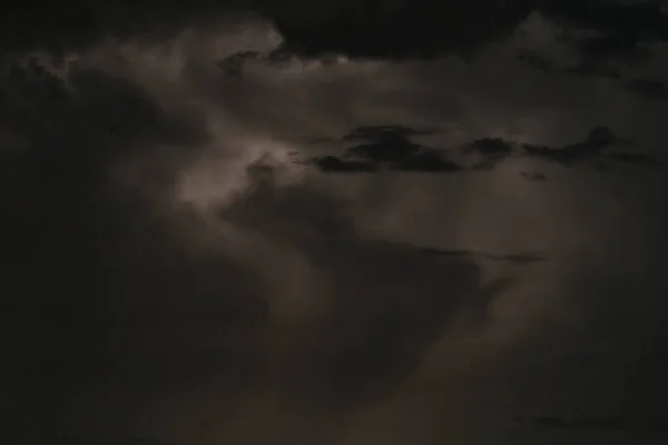 Foto Nocturna Destellos Relámpagos Paisaje Tormenta Alrededor Curazao Caribe —  Fotos de Stock