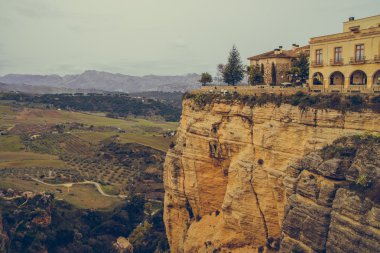 Ronda Kanyonu. İl malaga, İspanya