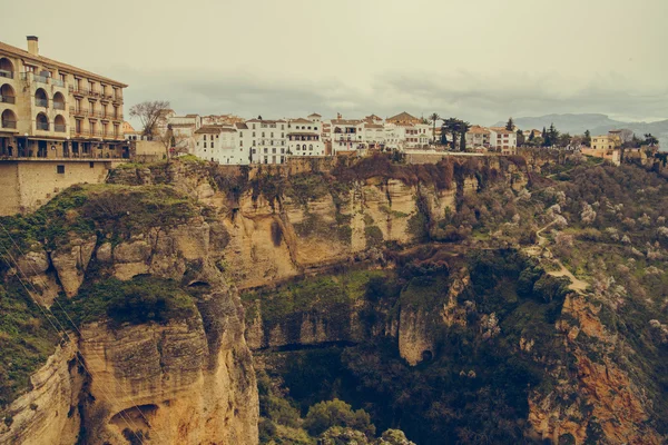 Kanion Ronda. prowincji malaga, Hiszpania — Zdjęcie stockowe