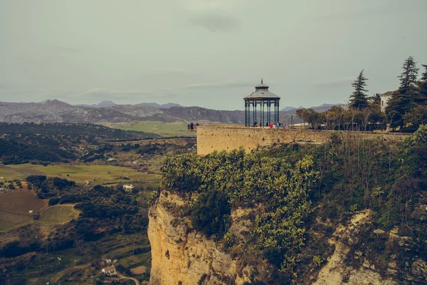 Balcón en el cañón de Ronda. Provincia de Málaga, España —  Fotos de Stock