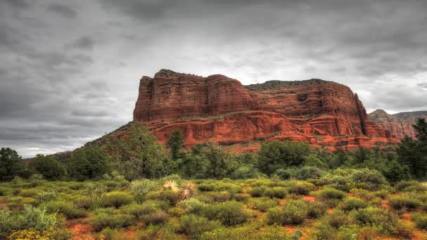 Sedona, arizona, USA timelapse látképe. — Stock videók