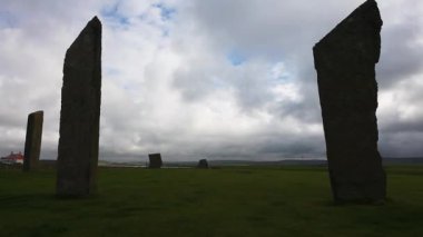 orkney, ring, brodgar ve watchstone gibi diğer Neolitik taş yapıların yakındır İskoçya içinde duran küçük bir halka dramatik bir görünüm stenness taşlar, taşlar