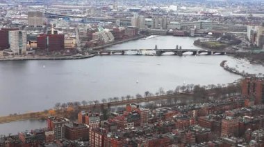 Boston, massachusetts charles river ile görünüm
