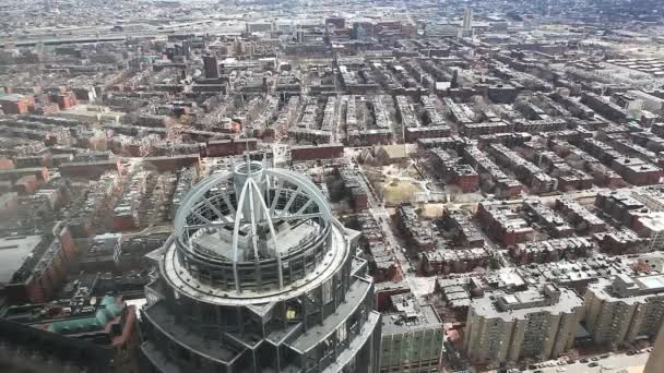 Boston, massachusetts geniş bir anteni — Stok video