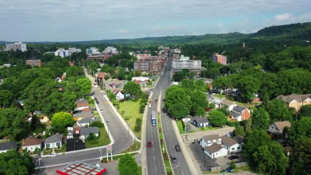 Aerial Dundas Ontario Kanada — Stock video