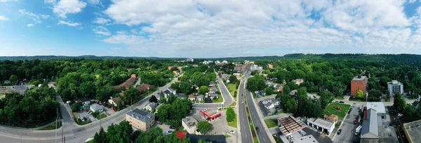 Aerial Panorama Dundas Ontario Canada — Stock Photo, Image