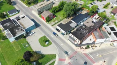 Dunnville, Ontario 'nun havadan görünüşü, Kanada 4K