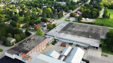 Plattsville Havalimanı, Ontario, Kanada Güzel bir günde 4K