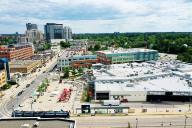 Waterloo, Ontario, Kanada 'da güzel bir günde