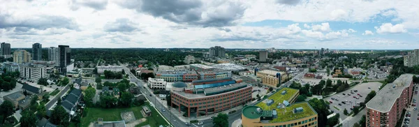 Aerial Panorama Waterloo Ontario Canada — Stock Photo, Image