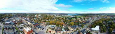 Orangeville, Ontario, Kanada 'nın hava manzarası