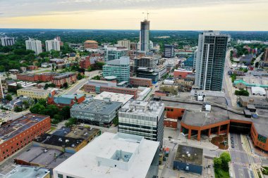 Kitchener, Ontario, Kanada 'nın hava manzarası