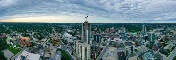 Panorama Aéreo Kitchener Ontário Canadá — Fotografia de Stock