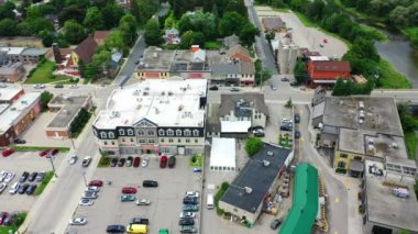 St. Jacobs Havalimanı, Ontario, Kanada Güzel bir sabah 4K